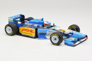 Benetton B195 Renault #1 M. Schumacher Benetton Formula French Grand Prix Winner 1995 Minichamps 1:18 100950001 Metaal — afbeelding 4 van 7