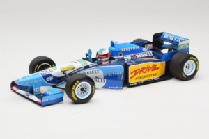 Benetton B195 Renault #1 M. Schumacher Benetton Formula French Grand Prix Winner 1995 Minichamps 1:18 100950001 Metaal