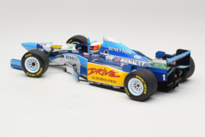 Benetton B195 Renault #1 M. Schumacher Benetton Formula French Grand Prix Winner 1995 Minichamps 1:18 100950001 Metaal — afbeelding 5 van 7
