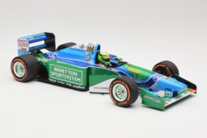 Benetton Ford B194 #5 M. Schumacher Demonstration Run Belgian GP 2017 Minichamps 1:18 510941705 Metaal — afbeelding 4 van 6