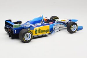 Benetton Renault B195 #1 M. Schumacher Winner Belgian GP 1995 Minichamps 1:18 510952901 Metaal — afbeelding 2 van 6