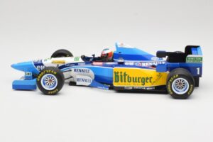 Benetton Renault B195 #1 M. Schumacher Winner Belgian GP 1995 Minichamps 1:18 510952901 Metaal — afbeelding 3 van 6
