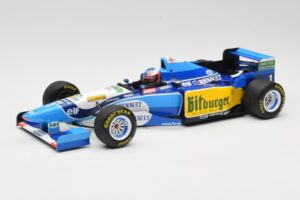 Benetton Renault B195 #1 M. Schumacher Winner Belgian GP 1995 Minichamps 1:18 510952901 Metaal