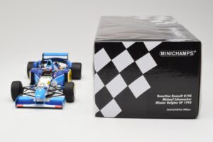 Benetton Renault B195 #1 M. Schumacher Winner Belgian GP 1995 Minichamps 1:18 510952901 Metaal — afbeelding 6 van 6