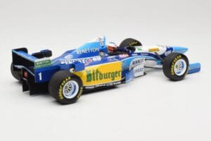 Benetton Renault B195 #1 M. Schumacher Winner German GP 1995 Minichamps 1:18 510952701 Metaal — afbeelding 2 van 6