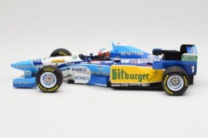 Benetton Renault B195 #1 M. Schumacher Winner German GP 1995 Minichamps 1:18 510952701 Metaal — afbeelding 3 van 6