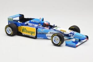 Benetton Renault B195 #1 M. Schumacher Winner German GP 1995 Minichamps 1:18 510952701 Metaal — afbeelding 4 van 6