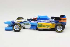 Benetton Renault B195 #1 M. Schumacher Winner Monaco GP 1995 Minichamps 1:18 510952301 Metaal — afbeelding 3 van 6