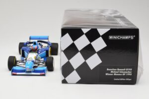 Benetton Renault B195 #1 M. Schumacher Winner Monaco GP 1995 Minichamps 1:18 510952301 Metaal — afbeelding 6 van 6