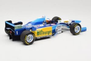 Benetton Renault B195 #1 M. Schumacher Winner Pacific GP F1 World Champion 1995 Minichamps 1:18 510953301 Metaal — afbeelding 2 van 6