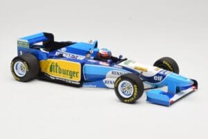 Benetton Renault B195 #1 M. Schumacher Winner Pacific GP F1 World Champion 1995 Minichamps 1:18 510953301 Metaal — afbeelding 4 van 6