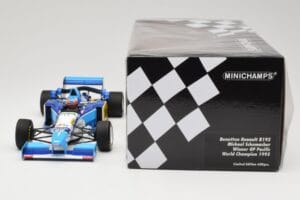 Benetton Renault B195 #1 M. Schumacher Winner Pacific GP F1 World Champion 1995 Minichamps 1:18 510953301 Metaal — afbeelding 6 van 6