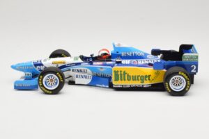 Benetton Renault B195 #2 J. Herbert Winner British GP 1995 Minichamps 1:18 110950802 Metaal — afbeelding 3 van 6
