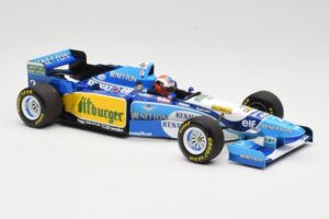 Benetton Renault B195 #2 J. Herbert Winner British GP 1995 Minichamps 1:18 110950802 Metaal — afbeelding 4 van 6