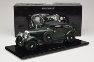 Bentley 6.5 Litre Gurney Nutting Saloon Blue Train Special Groen Minichamps 1:18 100139520 Metaal — afbeelding 8 van 8