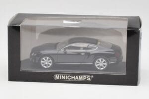 Bentley Continental GT Beluga Zwart Minichamps 1:43 436139980 Metaal — afbeelding 4 van 4
