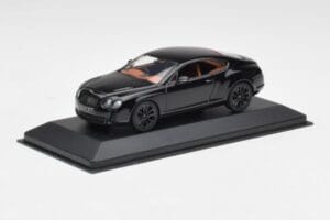 Bentley Continental GT Zwart Met Zwarte Velgen Minichamps 1:43 BENTLEY002 Metaal — afbeelding 2 van 4