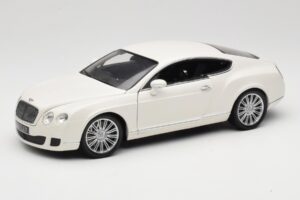 Bentley Continental GT Wit Minichamps 1:18 100139621 Metaal