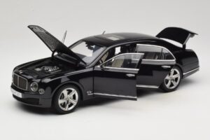 Bentley Mulsanne Speed Onyx Black Kyosho 1:18 08910NX Metaal — afbeelding 2 van 8
