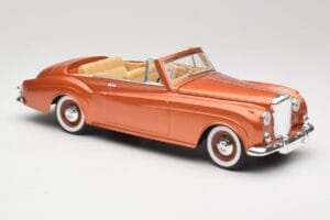 Bentley Type S2 Mulliner Cabriolet Tudor Oranje Metallic Solido 1:18 8007 Metaal — afbeelding 6 van 8