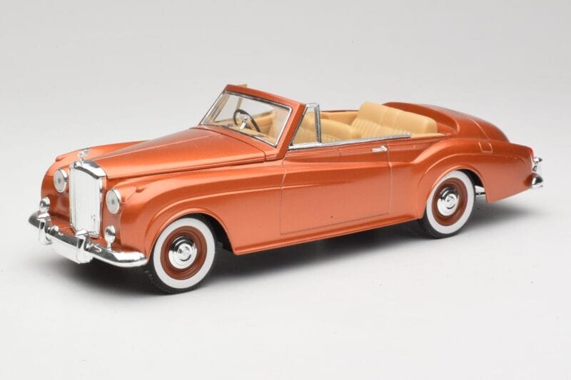 Bentley Type S2 Mulliner Cabriolet Tudor Oranje Metallic Solido 1:18 8007 Metaal