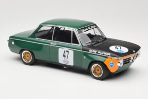 BMW 1600-2 BMW Alpina #47 P. Meyer Internationales ADAC Eifelrennen Nurburgring 1971 Minichamps 1:18 155712647 Metaal — afbeelding 4 van 6