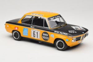 BMW 1600-2 BMW Alpina #61 R. Herzog / N. Lauda DNF 6 Hours Nurburgring 1970 Minichamps 1:18 155702661 Metaal — afbeelding 4 van 6
