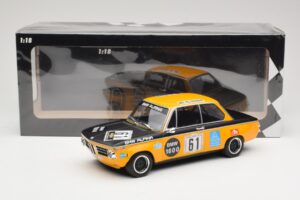 BMW 1600-2 BMW Alpina #61 R. Herzog / N. Lauda DNF 6 Hours Nurburgring 1970 Minichamps 1:18 155702661 Metaal — afbeelding 6 van 6