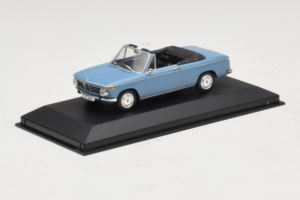 BMW 1600 Cabriolet Blauw Minichamps 1:43 80420396188 Metaal — afbeelding 2 van 4