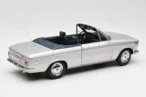 BMW 1600 Cabriolet Zilver Minichamps 1:18 80430145819 Metaal — afbeelding 3 van 8