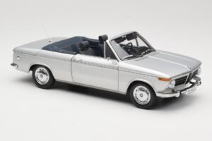 BMW 1600 Cabriolet Zilver Minichamps 1:18 80430145819 Metaal — afbeelding 6 van 8