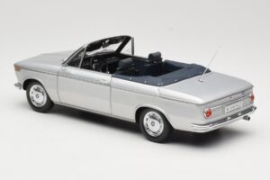 BMW 1600 Cabriolet Zilver Minichamps 1:18 80430145819 Metaal — afbeelding 7 van 8
