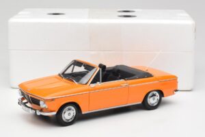 BMW 1600 Cabriolet Oranje Minichamps 1:18 100021030-O Metaal — afbeelding 8 van 8