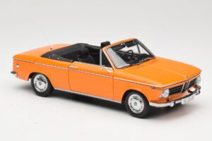 BMW 1600 E10 Cabriolet Oranje Minichamps 1:18 100021030 Metaal — afbeelding 6 van 8