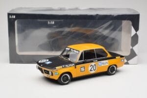 BMW 1600 E10 #20 Alpina H. Marko Class Winner Austria Trophy Salzburg ETCC 1970 Minichamps 1:18 155702620 Metaal — afbeelding 6 van 6