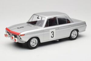 BMW 1800 TiSA #3 D. Glemser / J. Ickx 24 Hours of Spa 1965 Minichamps 1:18 155652903 Metaal
