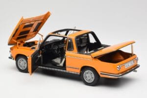 BMW 2002 E10 Cabriolet Colorado Oranje AUTOart 1:18 80430300713 Metaal — afbeelding 5 van 8