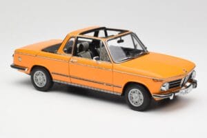 BMW 2002 E10 Cabriolet Colorado Oranje AUTOart 1:18 80430300713 Metaal — afbeelding 6 van 8