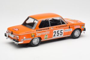 BMW 2002 Jagermeister #255 W. Stiller Rally Monte Carlo 1973 IXO 1:18 18RMC165 Metaal — afbeelding 2 van 6