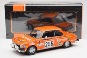 BMW 2002 Jagermeister #255 W. Stiller Rally Monte Carlo 1973 IXO 1:18 18RMC165 Metaal — afbeelding 6 van 6