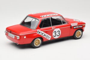 BMW 2002 Jockey Racing #33 B. Tobiasson / L. Nordstrom 6 Hours Nurburgring 1972 Minichamps 1:18 155722633 Metaal — afbeelding 2 van 6