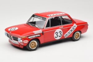 BMW 2002 Jockey Racing #33 B. Tobiasson / L. Nordstrom 6 Hours Nurburgring 1972 Minichamps 1:18 155722633 Metaal