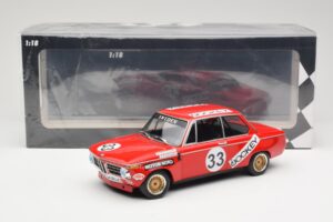 BMW 2002 Jockey Racing #33 B. Tobiasson / L. Nordstrom 6 Hours Nurburgring 1972 Minichamps 1:18 155722633 Metaal — afbeelding 6 van 6