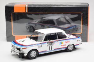 BMW 2002 #11 A. Warmbold / J. Todt RAC Rally 1973 IXO 1:18 18RMC164 Metaal — afbeelding 6 van 6
