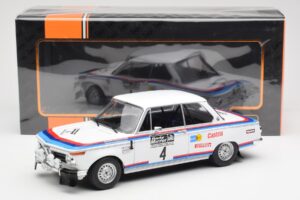 BMW 2002 #4 B. Waldegard / H. Thorzelius RAC Rally 1973 IXO 1:18 18RMC163 Metaal — afbeelding 6 van 6
