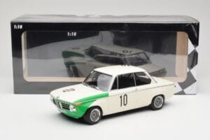 BMW 2002 Tii E10 #10 H. Hahne / D. Quester Winners Nurburgring 1968 Minichamps 1:18 155682710 Metaal — afbeelding 6 van 6