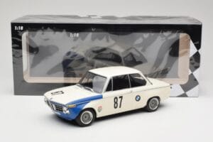 BMW 2002 Tii E10 #87 H. Hahne Grand Prix Brno 1969 Minichamps 1:18 155692787 Metaal — afbeelding 6 van 6