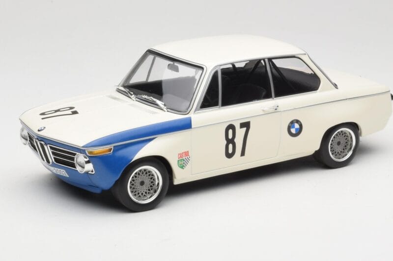 BMW 2002 Tii E10 #87 H. Hahne Grand Prix Brno 1969 Minichamps 1:18 155692787 Metaal