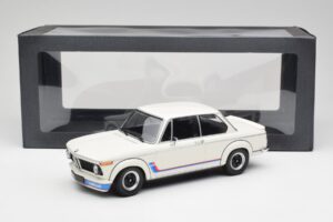 BMW 2002 Tii Turbo Alpine White Minichamps 1:18 155026200 Metaal — afbeelding 6 van 6