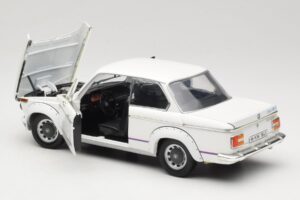 BMW 2002 Turbo E10 Wit Anson 1:18 30393 Metaal — afbeelding 5 van 8